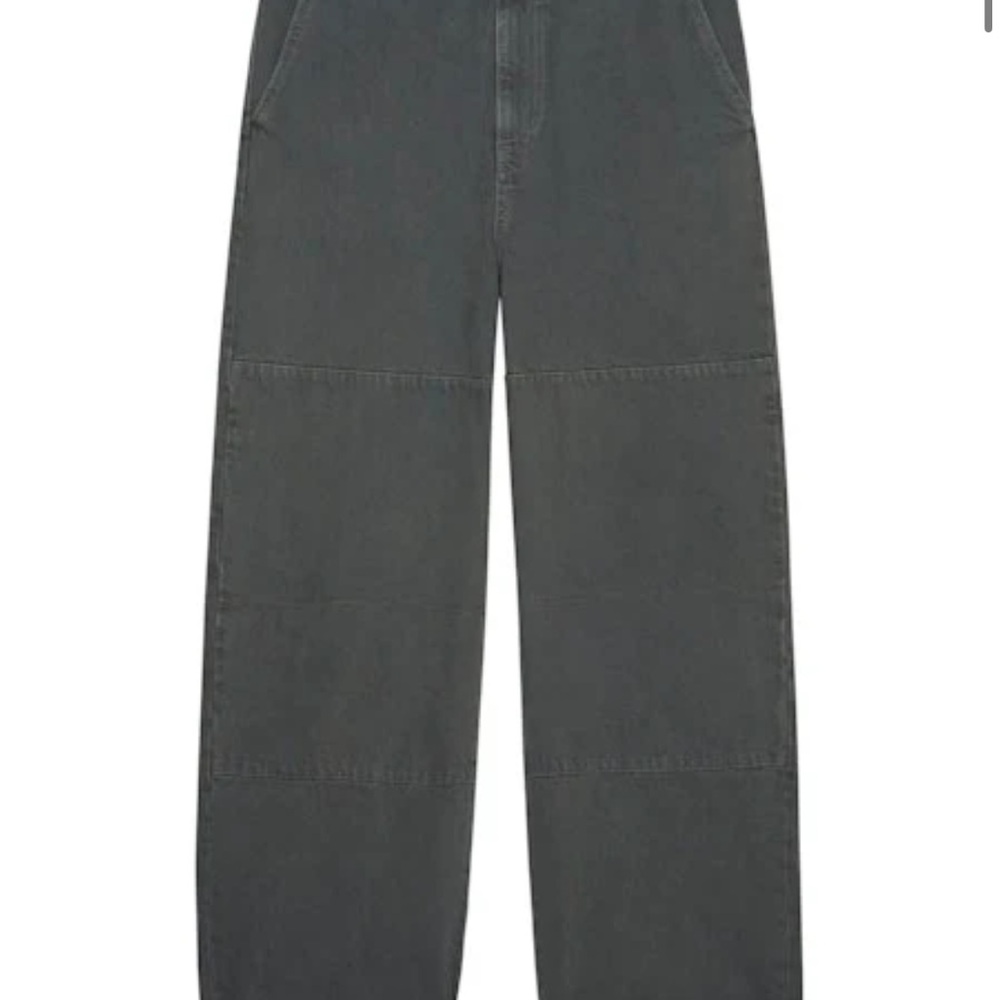 Frame The Cuffed Utility Trouser in Slate Gray